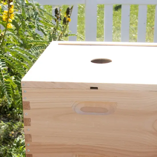 Stoney Acres Inner Cover for 10-Frame Langstroth Hive, Essential Insulation and Ventilation, Protects From Moisture and Cold {7}