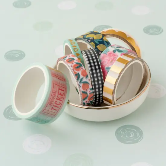 Bea Valint Sketchbook Washi Tape-8 Pieces {4}