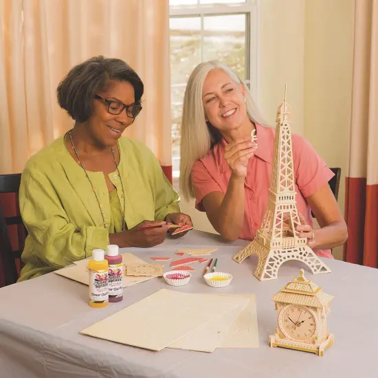 Punch and Slot Landmark: Eiffel Tower (Pack of 6) {4}