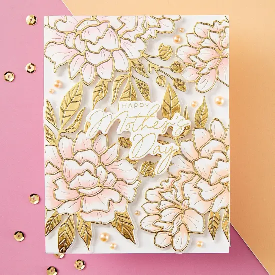 Spellbinders Press Plate & Die Set By Yana Smakula-Let's Celebrate Sentiments {5}