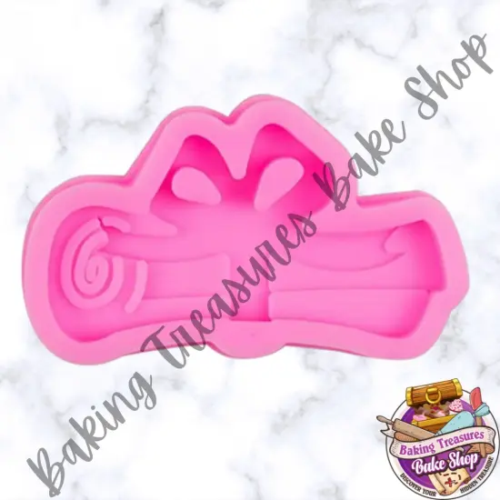 Graduation Diploma Silicone Mold {4}