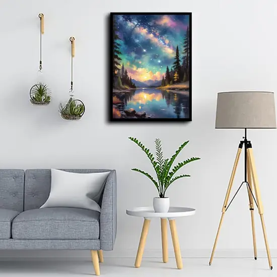 12x16inch - DIY Starry Sky Diamond Painting Kits for Adults Beginners {3}