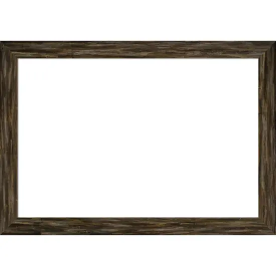 Fencepost Narrow Framed Dry Erase Magnetic Board Grey {6}