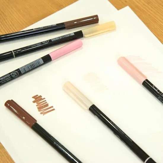 Lyra Aqua Brush Duo Brush Markers 6/Pkg-Skin Set {4}