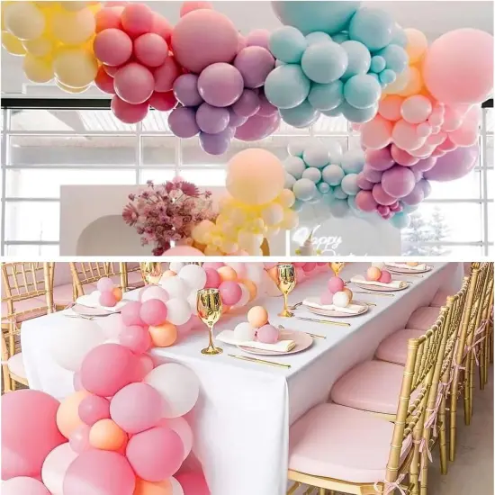 Pink Balloon Arch Kit 111Pcs (Pink) {6}