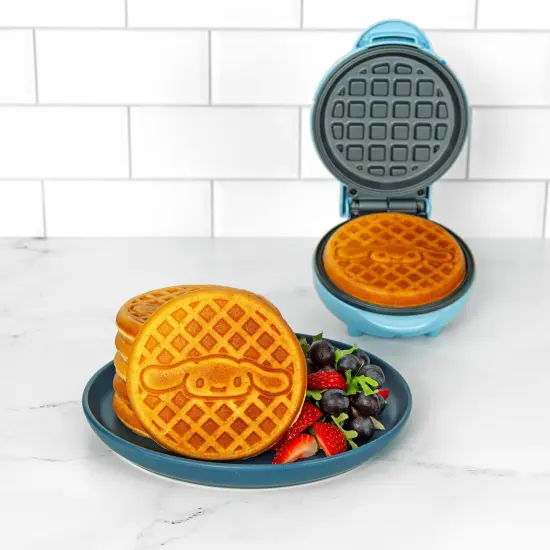 Uncanny Brands Hello Kitty Cinnamoroll Mini Waffle Maker {2}