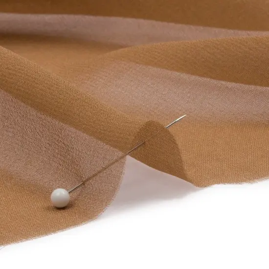 1 Yard Luxurious Ermine Premium Silk Chiffon Fabric Perfect for Elegant Fashion Creations 54 Inch Width {2}