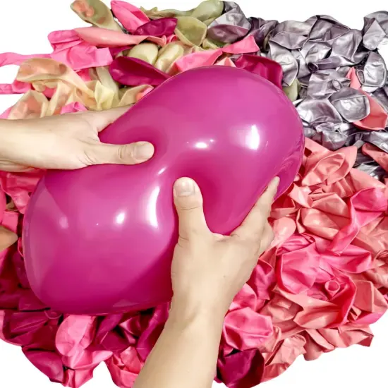 300 Pcs Pink Balloons (	Various Pink Colors) {2}