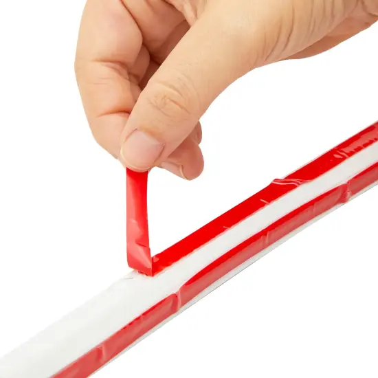 16.5 Feet Flexible Quarter-Round Trim for Wall Edges, Self-Adhesive Peel and Stick PVC Molding for Home and RV Countertops, Ceilings, Cabinet Edges (198.0x0.8x0.5in, Gold) {5}