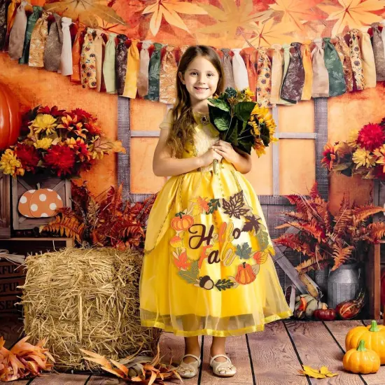 Fall Door Wreath for Front Door Sign (FALL) {5}