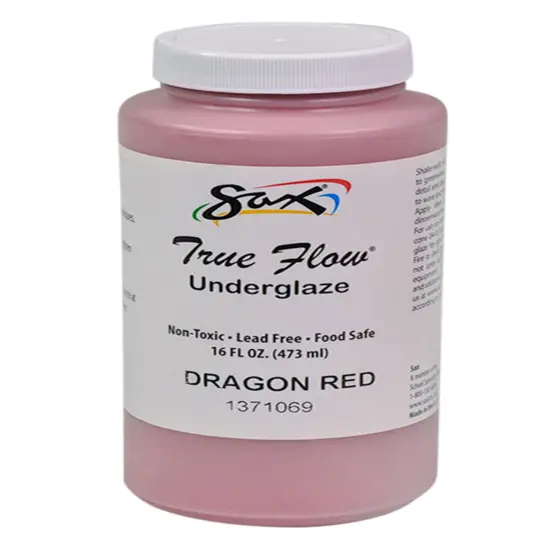Sax Underglaze, Dragon Red, 1 Pint {3}