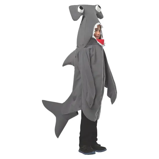 Shark Costume for Kids with Realistic Hammerhead Design {1}