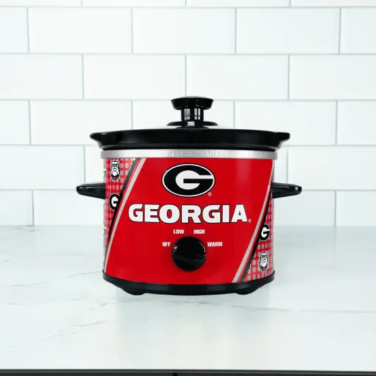 Uncanny Brands Georgia Bulldogs 2-Qt Slow Cooker {2}