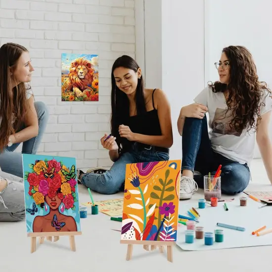 24 Pcs Pre Drawn Canvas - 8 x 10 Inch (Mixture) {5}