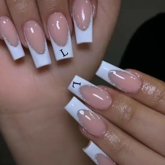 Letters Nail Art Stickers English Alphabet Nail Decals {4}