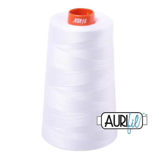White (2024) | 50wt Cone (5900M / 6452Y) | Aurifil Thread {1}