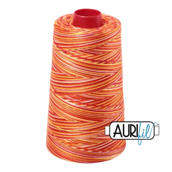 Tramonto to a Zoagli - Variegated (4657) | 12wt Cone (1750M / 1914Y) | Aurifil Thread {1}