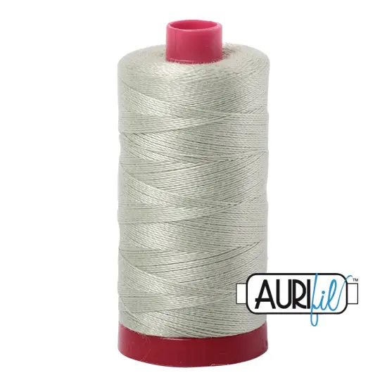 Spearmint (2908) | 12wt Large Spool (325M / 356Y) | Aurifil Thread {1}