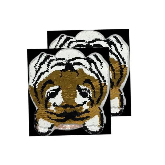 Tiger Patch Sequence Iron on 9Inch Diameter {5}