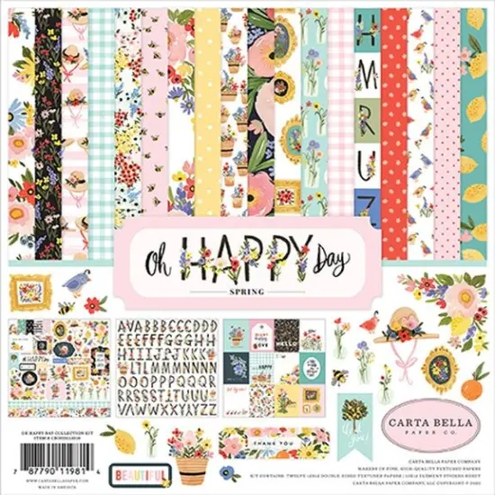 Carta Bella Oh Happy Day Collection Kit {1}
