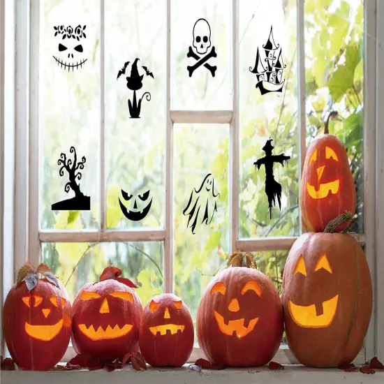 16 Pieces Halloween Stencils(Painting) {4}
