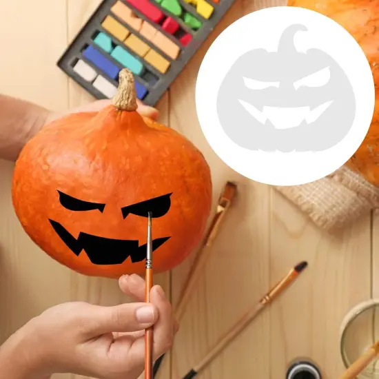 Reusable Pumpkin Carving Templates(Painting) {3}