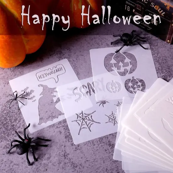 27 Pieces Halloween Painting Stencils(Painting) {5}