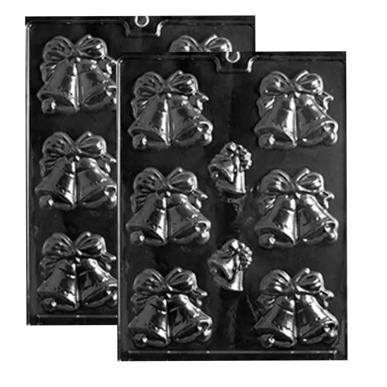 Large Bells Chocolate Mold {4}