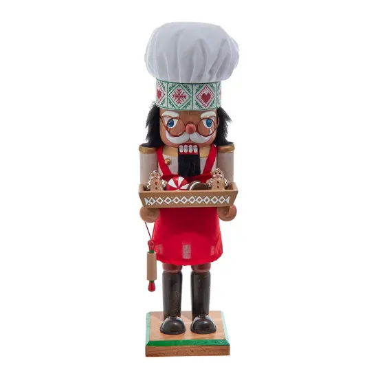 Kurt Adler 15-Inch Wooden Chef Nutcracker {1}