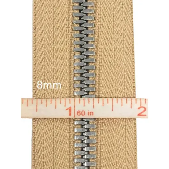 5MM One Way Separating Open Bottom Zipper {6}