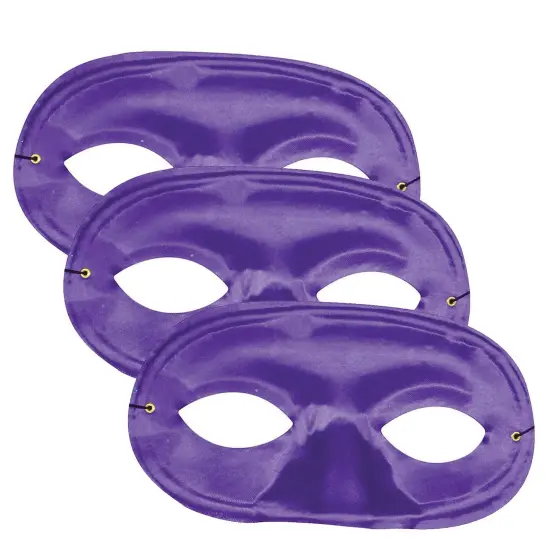 Half Domino Purple Mask {2}