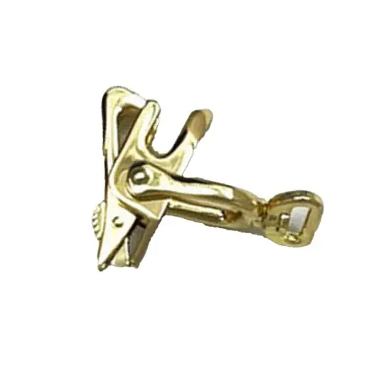 Swivel Hook Gold Plated 2.5 Inch Adjustable Top {3}