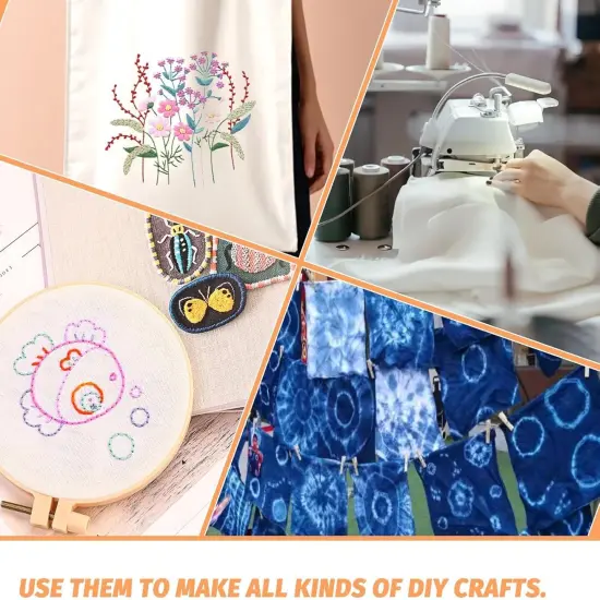 50 PCS 10 x 10 Inch White Cotton Precut Fabric Squares {5}