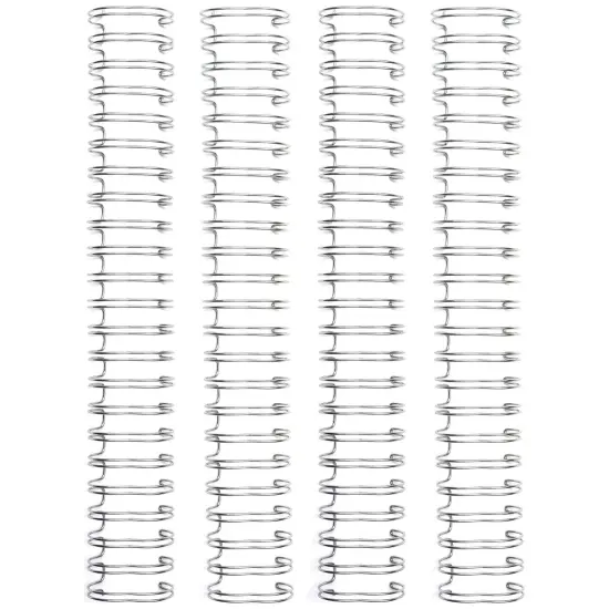 We R Cinch Wires 1" 4/Pkg-Silver {3}