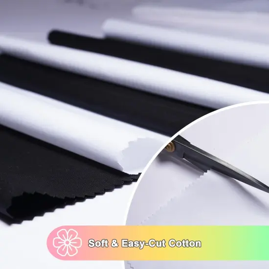 42 Pieces 10&Prime; Pre-Cut White Cotton Fabric Squares &mdash; Layer Cake Quilting Fabric {4}