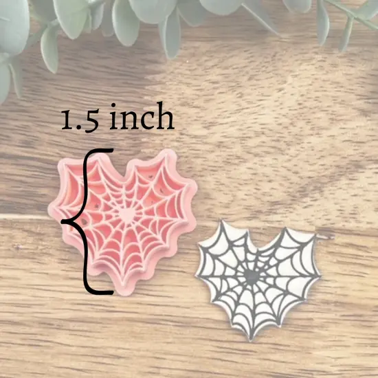 Heart Spiderweb Clay Cutter {2}