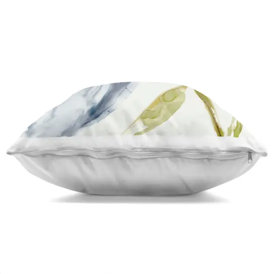 Stupell Industries Petals Of Sky Flower Indoor Pillow, 18 x 7 x 18 {3}