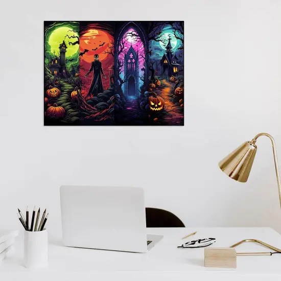 Halloween Diamond Paintings Kits for Adults {2}