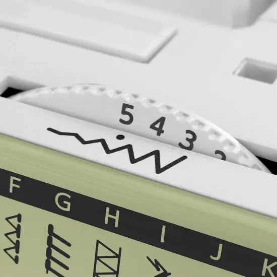 Janome Sewist 725S Sewing Machine - Includes 1/4" Seam Foot + 10-Pack Bobbins + Janome Universal Needles + Janome Leather Needles {4}