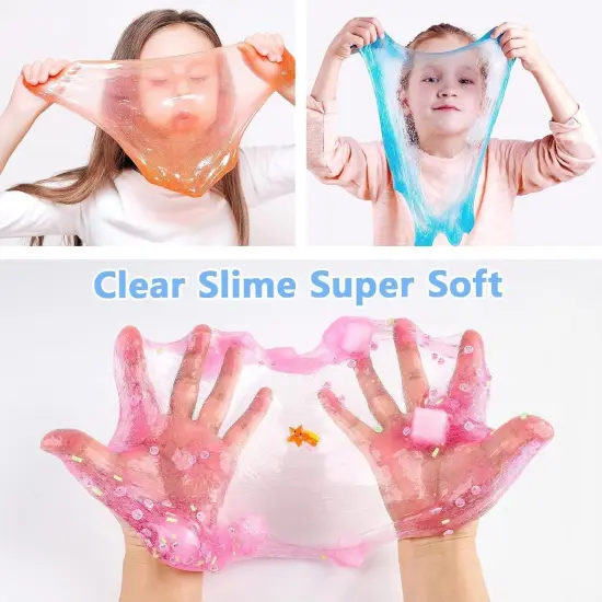 9 Pack Jelly Cube Slime Kit Party Favors {5}