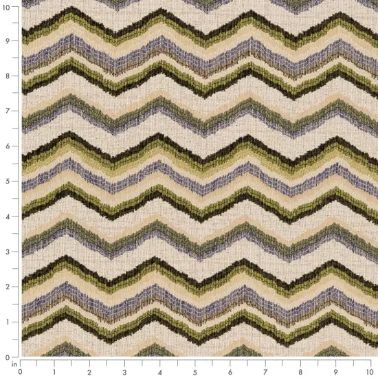 Spring - Green AbstractGeometric,herringboneChevron Upholstery Fabric 54 Inches" {2}