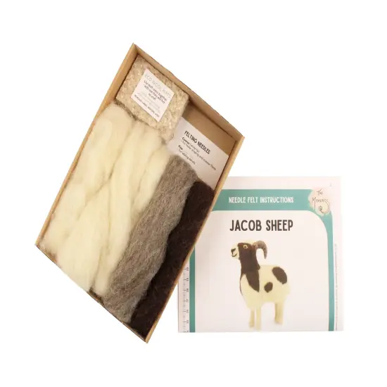 Felting Kit - Jacob Sheep Needle Felt Kit {3}