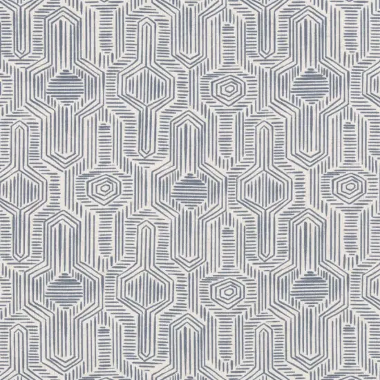 Powder Blue - Blue Abstract & Geometric,Global Upholstery Fabric 54 Inches" {1}