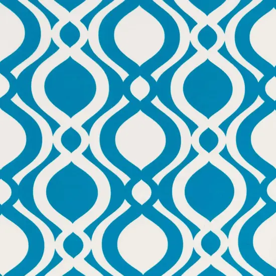 Pacific - Blue Abstract & Geometric Upholstery Fabric 54 Inches" {1}