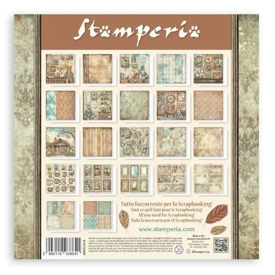 Stamperia Single-Sided Paper Pad 12"X12" 22/Pkg-Alterego {3}