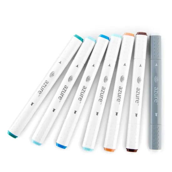 RM-911MED | Azure&trade; 7pc Meditrina Color Marker Set {5}