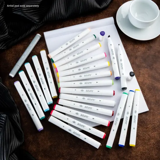 RM-BAS24 | Azure™ 24pc Color Marker Set {5}