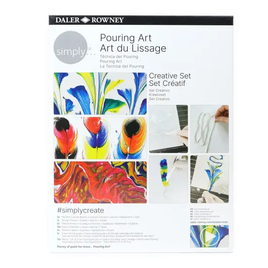 Daler-Rowney Simply Creative Set-Pouring Art {1}