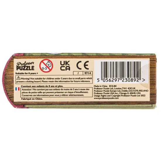 Professor Puzzle: Jigsaw Library - Little Women - 252 Piece Double-Sided Puzzle, Illustrated Book Scene, 19.4x14.5", Collectible Book Shaped Box {5}