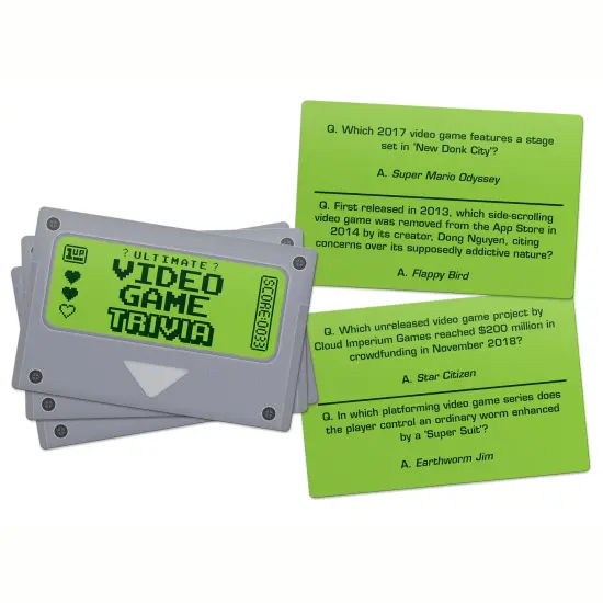 Professor Puzzle: Ultimate Video Game Trivia - Party Game, 300 Questions About All Things Gaming, Do You Have Enough Lives to Beat This Quiz, Ages 12+ {6}